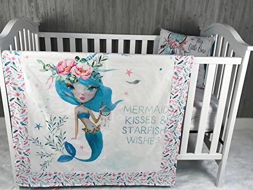 Baby Nursery Bedding , Baby , Mermaid , Starfish , Boho , Dreamcatcher , Baby Bedding , Crib Bedding , Babylooms