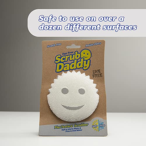 Scrub Daddy Scrub Daddy Dye Free FlexTexture Sponge, Soft in Warm