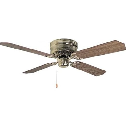 Bala® Light Kit Adaptable Hugger Ceiling Fan with 4 Blades, 42 In