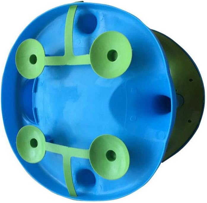 QAHEART Foldable Baby Bath Seat，Baby Bathtub Seat for Sit-Up Bathing with Backrest Support and Suction Cups，Safety Anti Slip Baby Chair Seat Practice Sitting/Eating Seat: Home & Kitchen