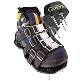 GoPPa Lawn aerator shoes – fully ASSEMBLED product, you only FIT ONCE on your gardening shoes. Ready for aerating your yard, lawn, roots & grass