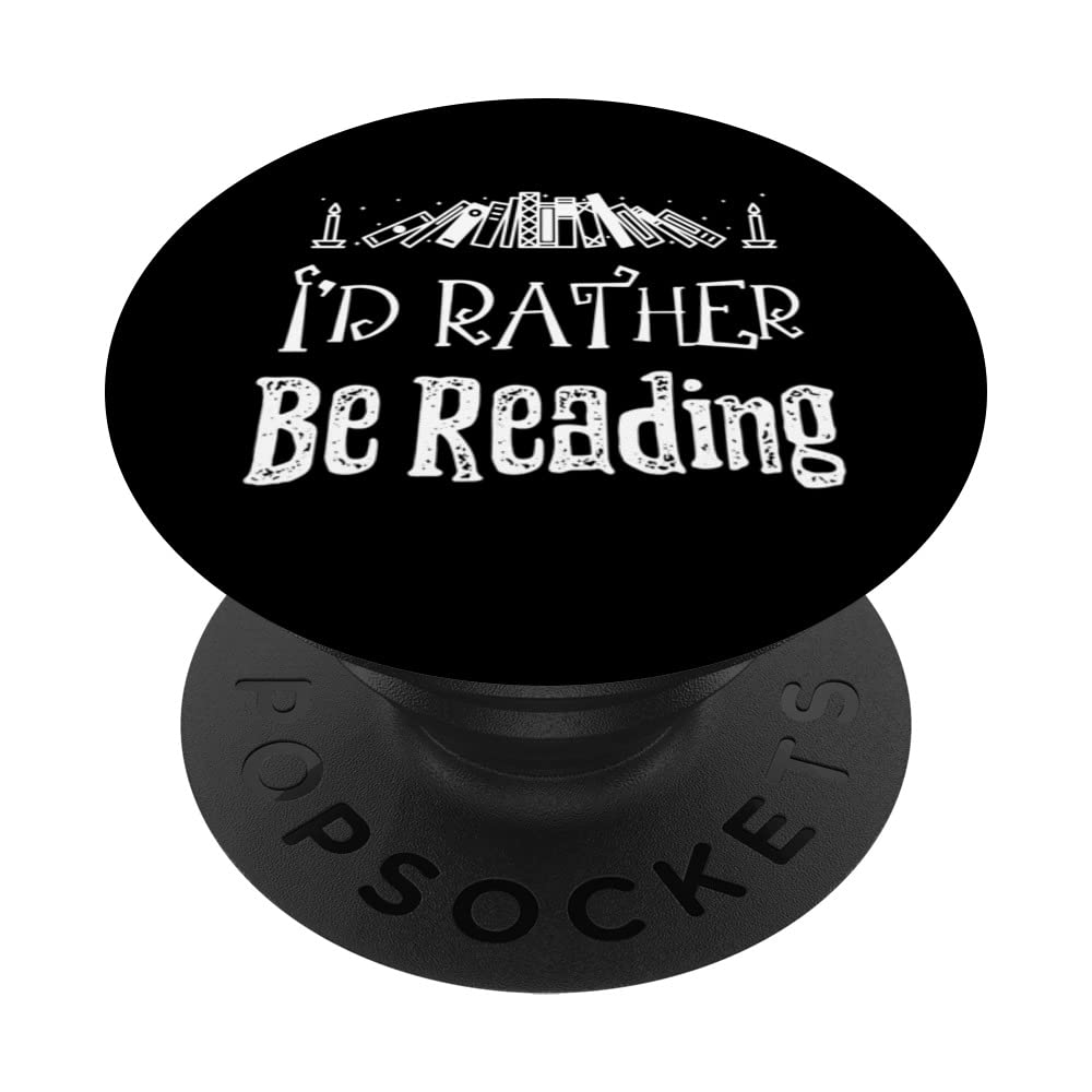 Book Lover Bookish Reading Bookworm Bibliophile Nerd Geek PopSockets Swappable PopGrip