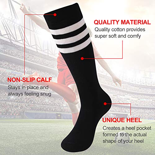 image for Football Socks,SUTTOS Adult Youth Girls Kids Youth Boys Soccer Socks C