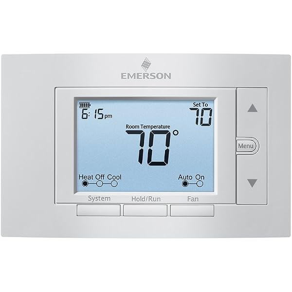 Emerson 1F85U-22NP Non-Programmable Thermostat, Building Supplies - Amazon  Canada