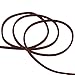 GoFriend 100 Yards Suede Cord Lace Faux Leather Cord Jewelry Making Beading Craft Thread String--3mm Width(Coffee 1 roll)