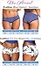 Anigan EvaWear Menstrual Period Panty, Tampon Alternative, Absorbent, Hypoallergenic, Black, Bikini, L