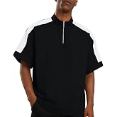 Mens Cage Jacket Resistant Windbreaker Lightweight Waterproof Pullover | Oversized Short Sleeve Polo Pullover with Pocket for Workout