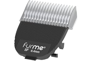 FURME™️ AirClipper Size 5F Replacement Blades - 6.4mm Grooming Clipper Blades, Fur & Hair Shaver for Cats, Dogs and All Pets, Pack of 1
