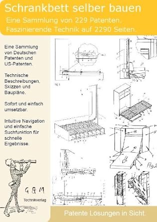 Schrankbett Selber Bauen 229 Patente Zeigen Wie Amazon De Software