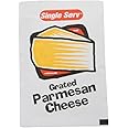 Single Serv Parmesan Cheese Packets - Ideal for Condiment Stations, Easy To Open, Perfect for Pizza, Pasta, and Salads - 200 Count, 3.5g Servings