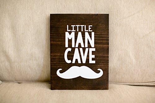 Baby Gift | Wood Sign Home Decor Little Man Cave | Baby Boy Shower Gift For Him | Boy's Room Decor | Handmade in USA