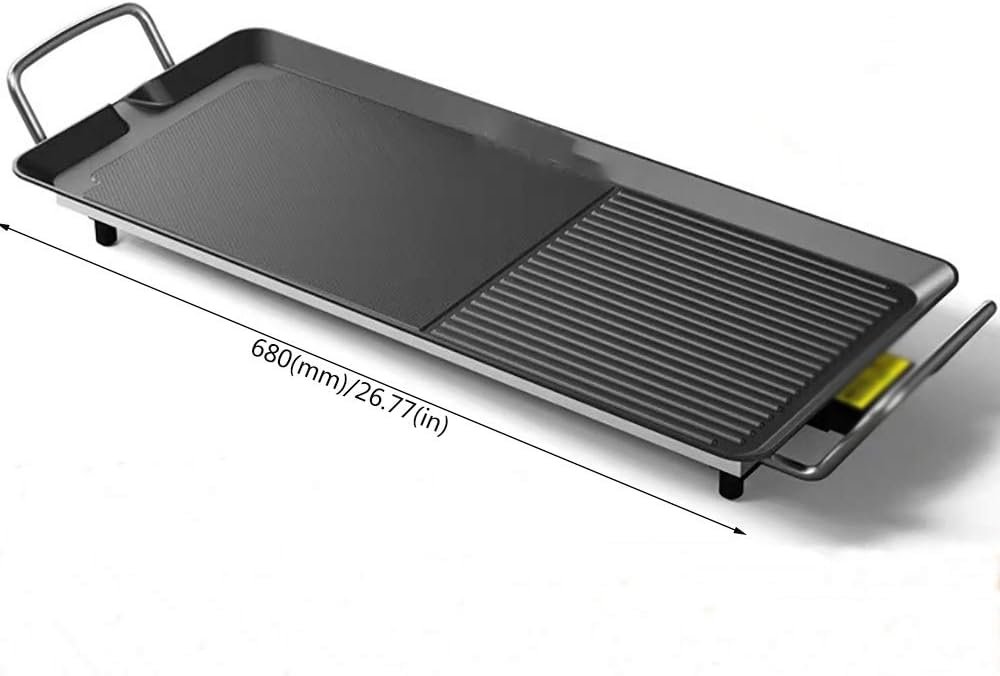 review Nologo W-XS Electric Barbecue,Four-Layer Composite Die-Casting,Alloy Food Baking Tray,Fast and Uniform Heat Conduction,Suitable for Home Kitchen and Outdoor Barbecue,Convenient