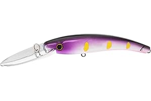 Bill Lewis Fishing Lipless Lifelike Trolling Precise Walleye Crankbait Lite with Two Large Mustad Triple Grips