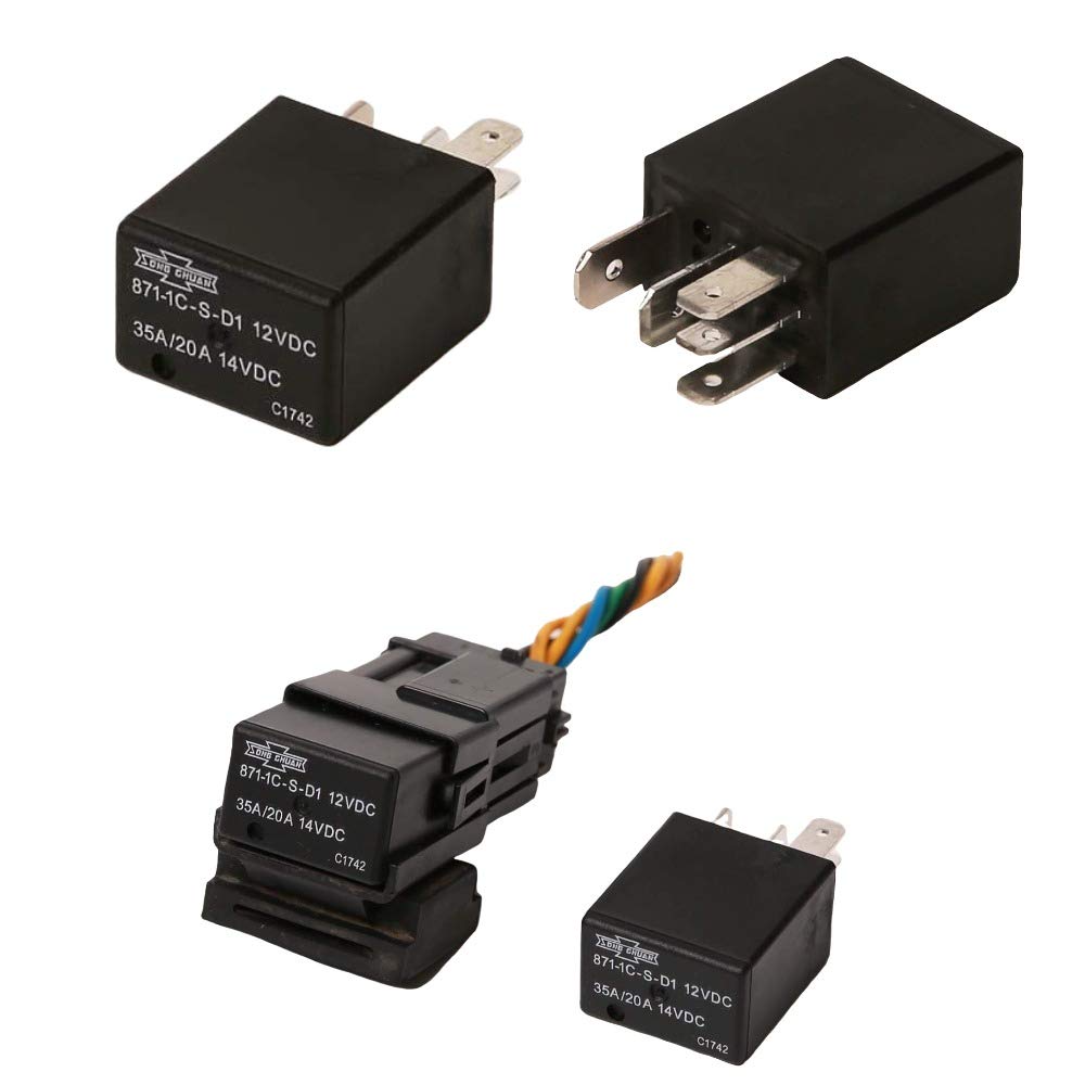 Direct Replacement Relay for Yamaha Part # 5DM-81950-00-00 - Sealed OEM Quality: Industrial & Scientific