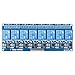 ELEGOO 8 Channel DC 5V Relay Module with Optocoupler for Arduino UNO R3 MEGA 2560 1280 DSP ARM PIC AVR STM32 Raspberry Pi primary