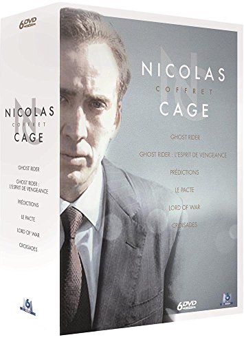 Coffret Nicolas Cage : Ghost Rider + Ghost Rider : L'esprit De Vengeance + Prédictions + Le Pacte + Lord Of War + Croisades - Pack