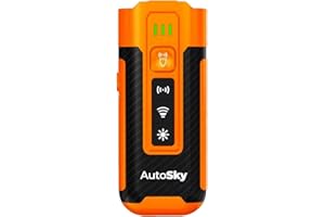 AutoSky Ultrasonic Dog Bark Control Device – Portable Rechargeable Trainer with 3 Emitters, 2 Adjustable Modes, LED Flashlight – Safe and Harmless for Pets