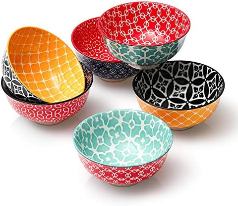thumbnail image 2 of Juiluna Porcelain Bowls 10 Ounce Modern Bowls Set Of 8 For Portion Control, Ice Cream Dessert Dipping And Side Sauces 2 of 13