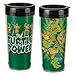 Vandor 38051 Teenage Mutant Ninja Turtles 16 oz Plastic Travel Mug, Multicolor