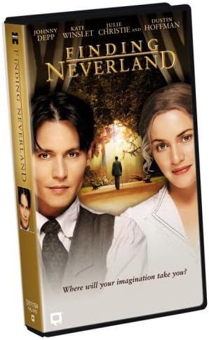 Finding Neverland Vhs Johnny Depp Kate Winslet Julie Christie