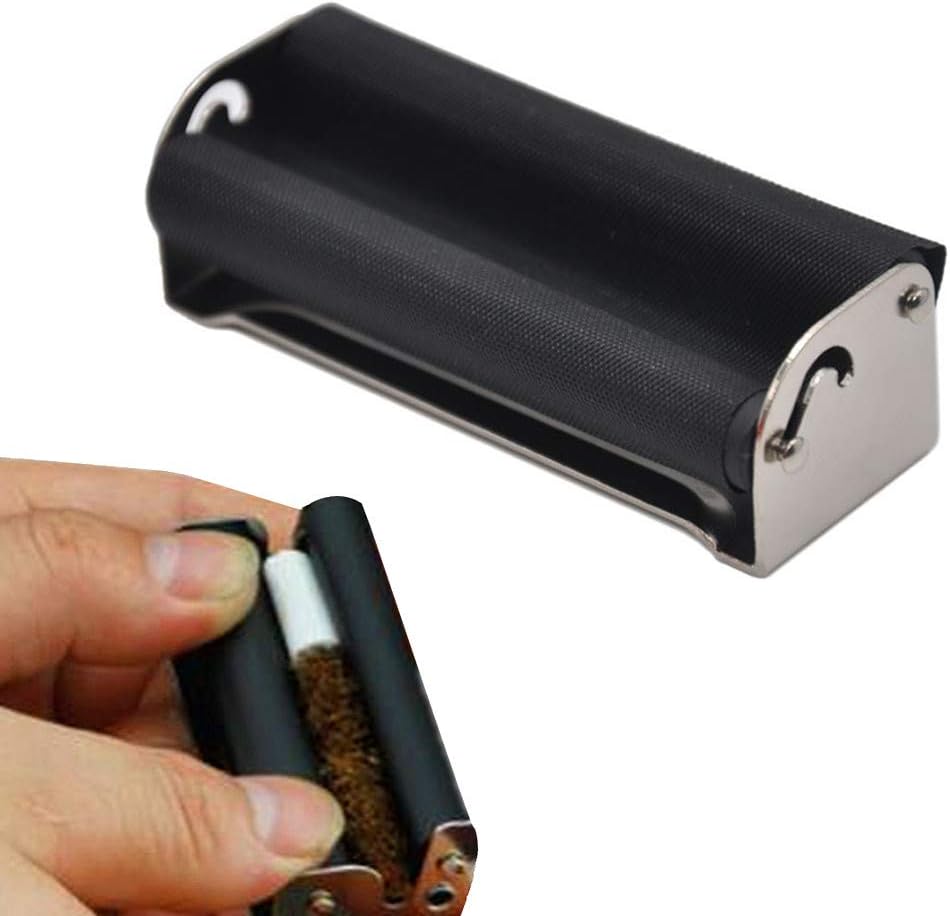 SIRIGOGO Joint Roller Machine Blunt Fast Cigar Rolling Cigarette Weed Raw Manual Triple Cigarette Rolling Machine Tube Injector Roller Tobacco Maker, Size 73mm