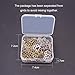 PH PandaHall 120pcs Tibetan Style Pendant 6 Style Dog Cat Paw Pendant Charms 4 Color Footprint Pendant Alloy Hollow Paw Pendant for DIY Bracelet Necklace Choker Anklet Jewelry Bag Ornament Making