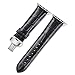 iStrap Alligator Grain Calf Leather Compatible/Replacement for Apple Watch Band Strap iWatch Series4 3 2 1 Edition Sport 38mm 42mm 40mm 44mm
