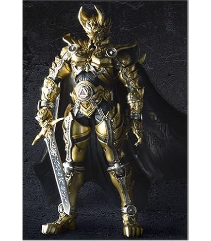 Amazon.com: 牙狼 GARO -炎の刻印- S.H.Figuarts 黄金騎士 ガロ