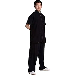 ZooBoo Unisex Short Sleeve Taichi Uniform Summer