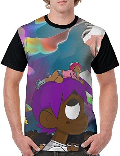 WANGGUANN Youth Cotton Customized Creativity LIL Uzi Vert Vs Shirts For Sports Medium