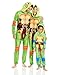 Nickelodeon Men's Teenage Mutant Ninja Turtles Family Cosplay Union Suit, Green, Adult S