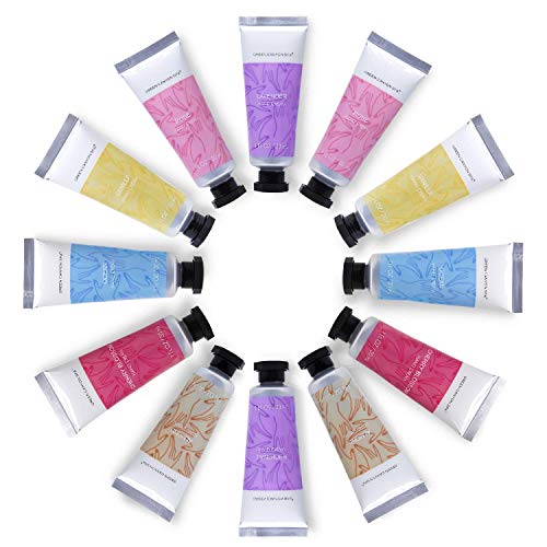 Green Canyon Spa Hand Cream Gift Set for Women Mothers Day Gift Sets 12pc Shea Butter Hand Lotion with Travel size Moisturizing and Fast-Absorbing