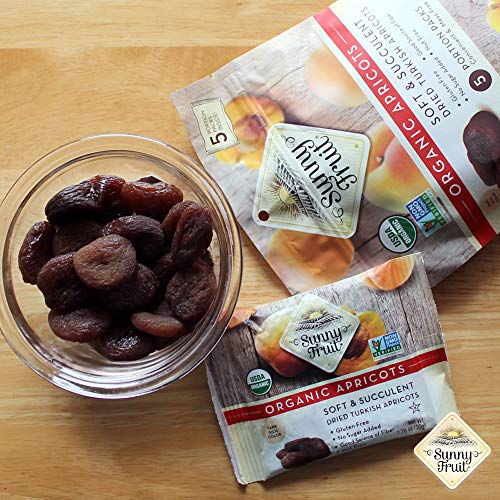 ORGANIC Dried Fruit Assortment Sunny Fruit Prunes, Figs & Apricots (3