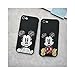 Cute Cartoon Mickey Minnie Mouse Strike Glass Cover Soft TPU Silicone Case for iPhone Case Cover for I Phone 7 or 8 (I Phone 7 or 8 / Style_01)
