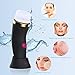 GLAMFIELDS Facial Brush Waterproof Electric Facial Cleansing Brush Skin Cleaner, USB Rechargeable Face SPA beauty for Deep Scrubbing, Gentle Exfoliating & Removing Blackhead with 3 Brush Heads (Black)