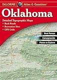Front cover for the book Oklahoma Atlas & Gazetteer by DeLorme Publishing