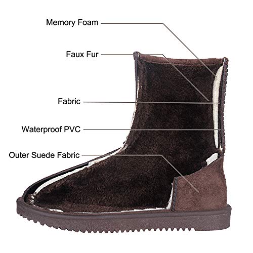 Womens-Classic-Snow-Boots-Full-Waterproof-Short-Winter-Boots
