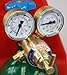 Portable Victor Type Welding & Cutting Torch Kit Oxygen Acetylene w/Tote & Tanks