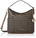 Michael Kors Anita Signature Large Convertible Women's Handbag in Brown/Acorn