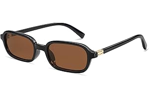 Appassal Retro Rectangular Sunglasses for Women Vintage Fashion Trendy Funny Small 90s Square Sunnies 2025 AP3698