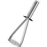 Rosle 12780 Stainless Steel Vegetable &amp; Potato Masher 10 Inch, Silver