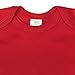 Laughing Giraffe Baby Long Sleeve Onesie - 100% Cotton (0-3 Months, Red)