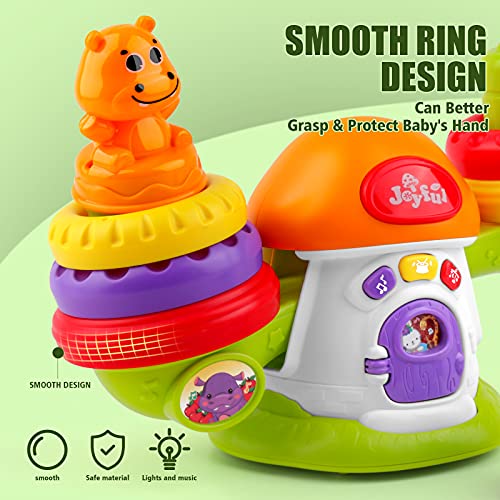 XQW Cartoon Stack & Balance Teeter Totter, Multicolor Stacking Toys