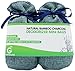 Golden Value SG Bamboo Charcoal Deodorizer Mini Bags, Best Air Purifiers for Smokers & Allergies, Perfect Air Fresheners for Shoes, Gym Bag, Locker & Small Space (Blue)