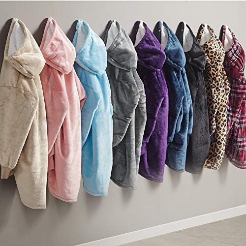 DEGREES OF COMFORT Original Sherpa Wearable Blanket Hoodie, Oversized