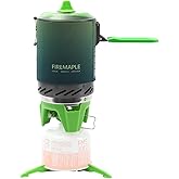 Fire-Maple Fixed Star X2 Backpacking and Camping Stove System Outdoor Propane Camp Cooking Gear Portable Pot Jet Burner Set Ideal for Hiking, Trekking, Fishing, Hunting Trips and Emergency Use