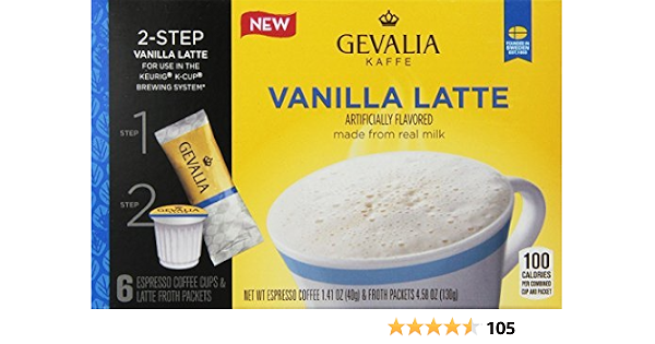 Amazon.com: GEVALIA Vanilla Latte 
