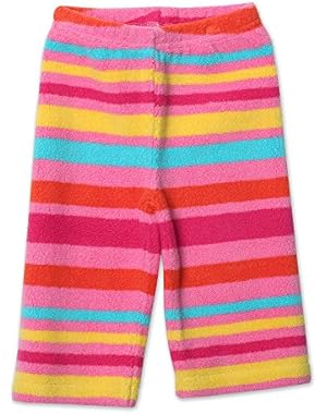 Fuchsia Bold Stripe Fleece Pant