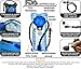No.1 Hydration Pack Backpack with 2L Water Bladder & Cooler Bag KEEPS DRINK COOL | Lightweight - Fully Adjustable - Leakproof | Multiple Compartments | 6L Capacity | Camel Pack For Sports Enthusiast
