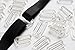 Juvale Bra Hooks for Straps, 1 Inch x 25 mm (50 Pack)